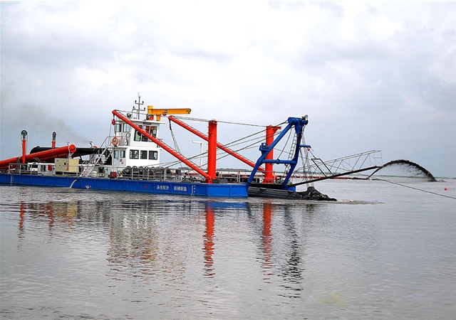 黑龍江航道局松花江疏浚工程